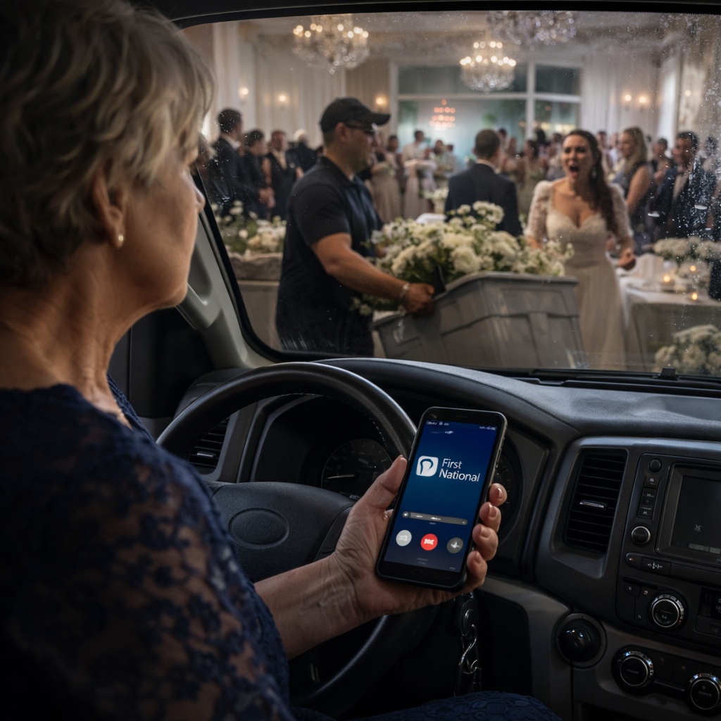 My future daughter-in-law said it at the doors of the Charleston ballroom I had just wired $43,000 to pay for. The chandeliers were already lit, the string quartet tuning up, the air thick with imported white roses that smelled like money trying to pass for love.