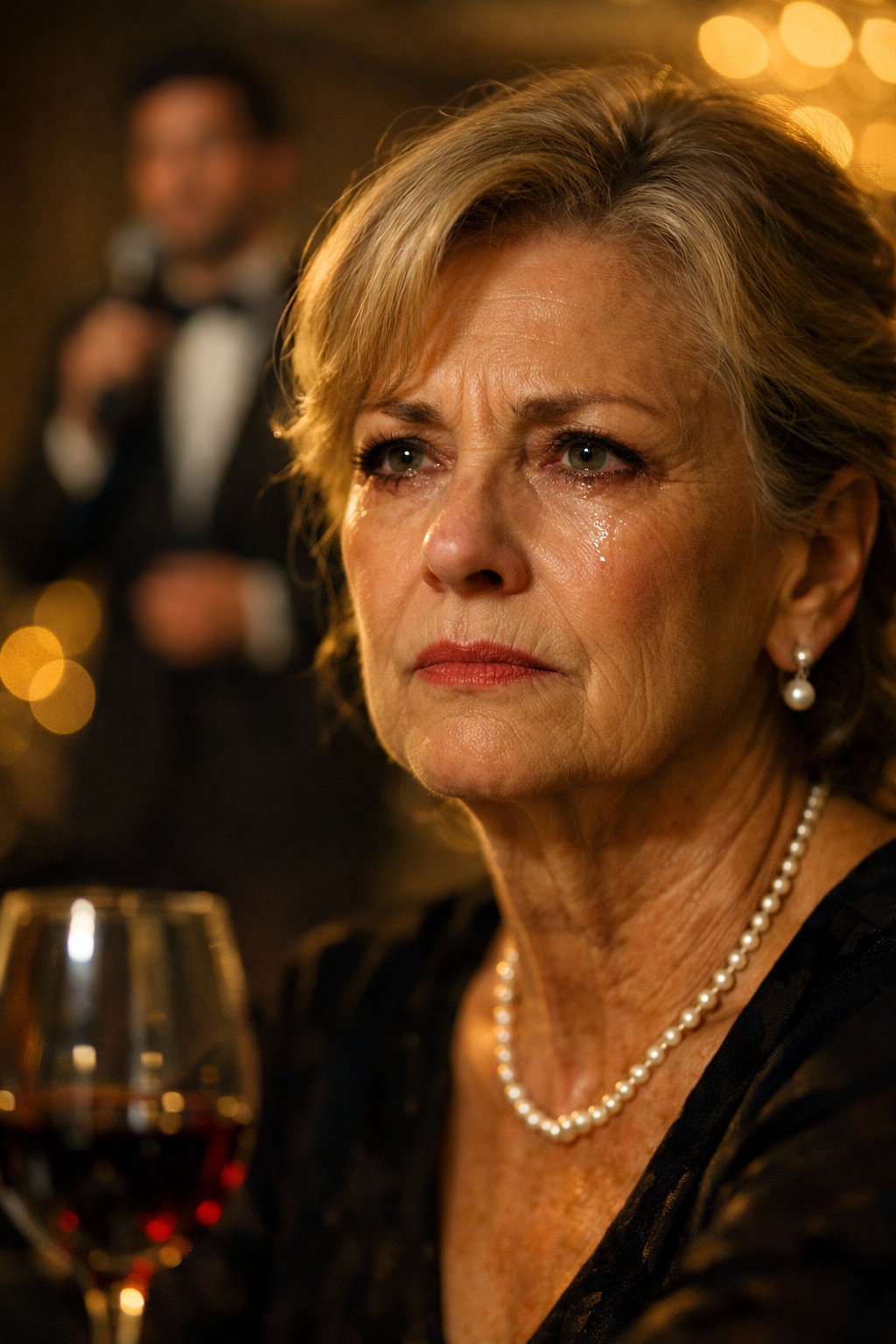 If you’ve ever loved your children so hard you forgot to protect yourself… this will hit a nerve.  8:42 p.m., under the warm chandelier light at the Lakeshore Club ballroom, my son stood on stage with a microphone and announced—before more than two hundred people—that I was “no longer mentally fit to manage the family foundation.