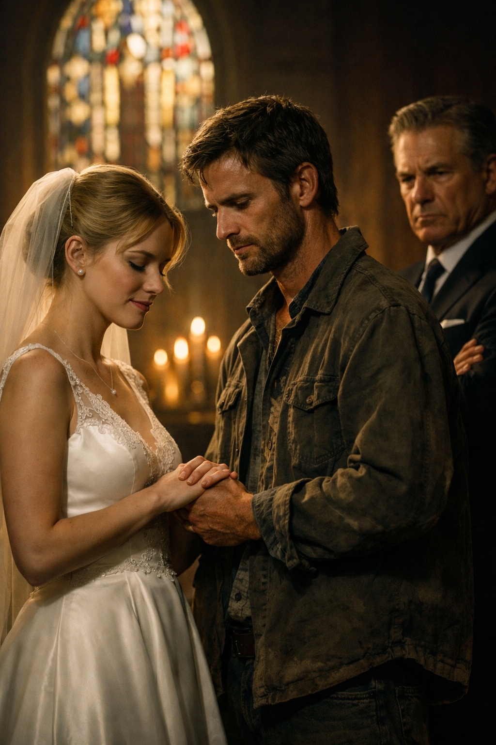 HER FATHER MARRIED HIS BLIND DAUGHTER TO A “HOMELESS MAN”… BUT THE FIRST NIGHT SHE TOUCHED HIS HAND, EVERYTHING BEGAN TO UNRAVEL