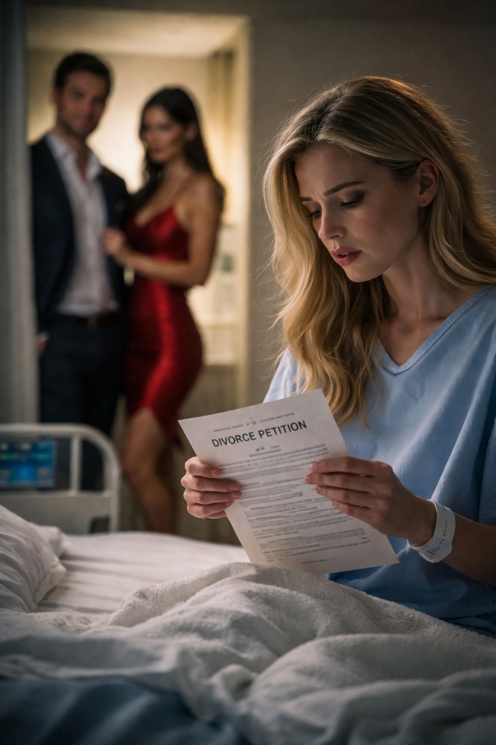 HE SERVED ME DIVORCE PAPERS IN A HOSPITAL BED… LAUGHING AS HE SAID HE WAS TAKING EVERYTHING — BUT HE NEVER BOTHERED TO ASK WHAT I WAS WORTH.