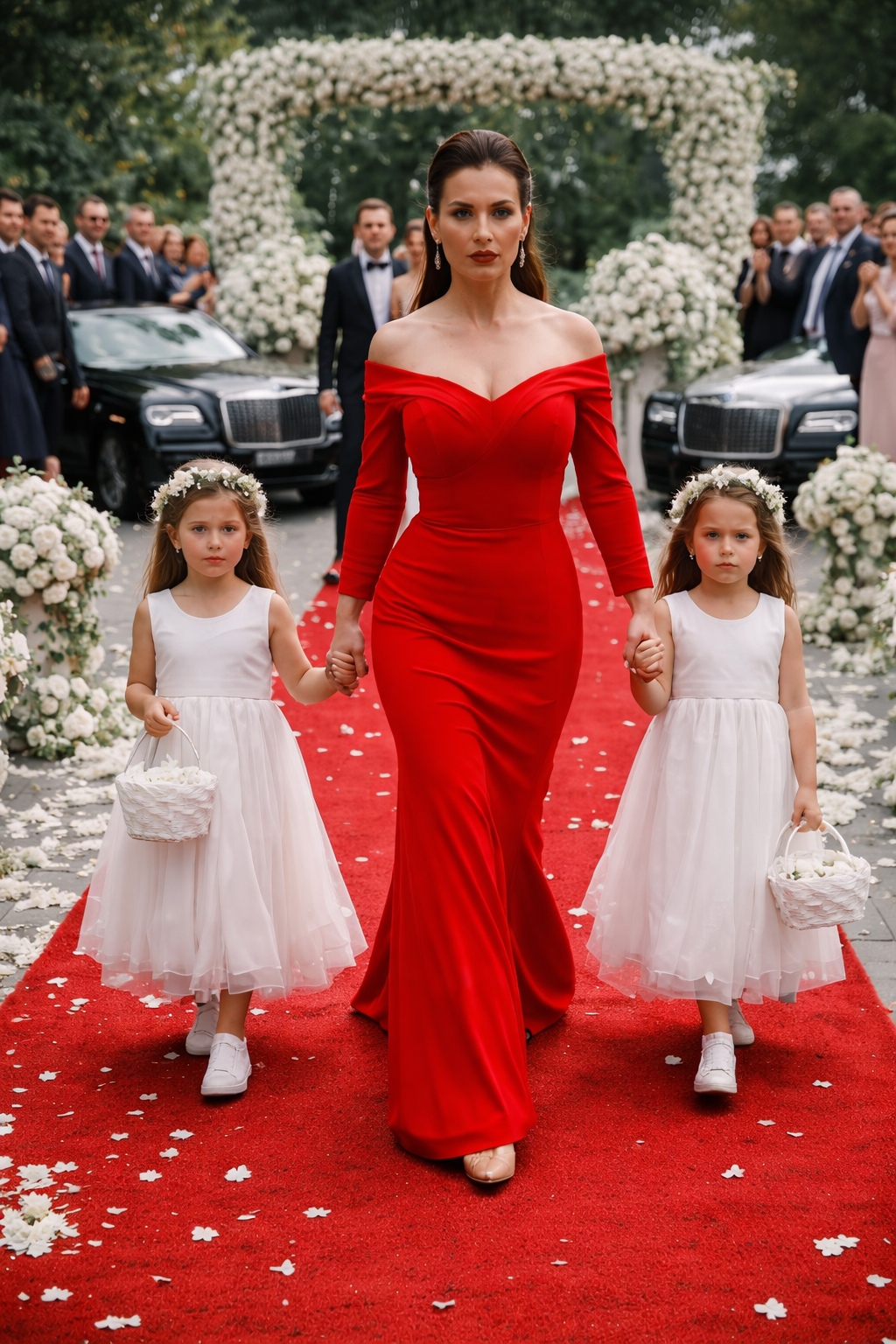 WHEN I STEPPED OUT OF THE ROLLS-ROYCE