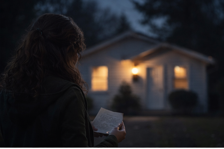 My Grandmother Left Her House to the Neighbor and Gave Me Only Her Old Sewing Machine – Then I Found a Key and a Note Taped to It