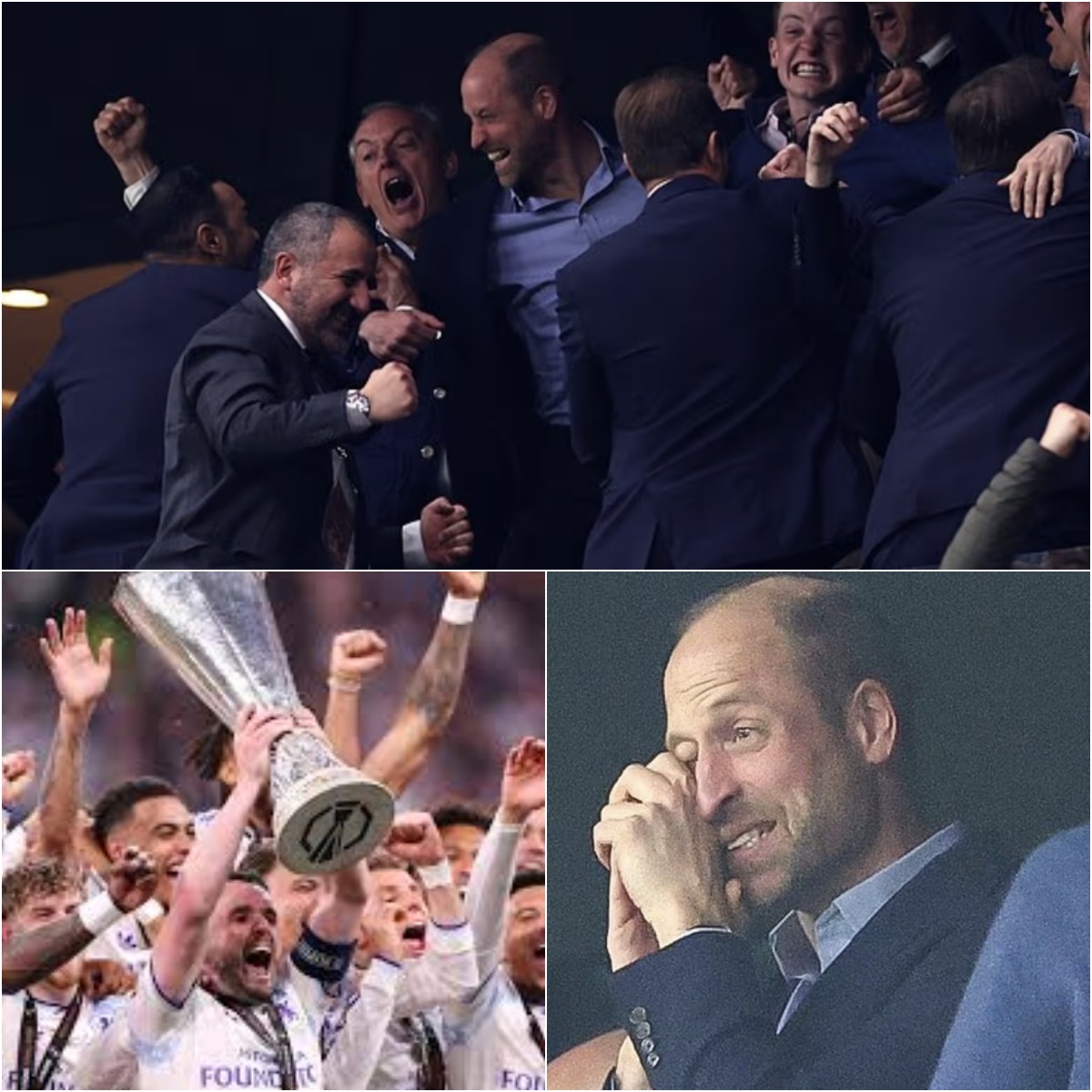 “TEARS OF A FUTURE KING!”: The moment Prince William was left emotional as Aston Villa finally shattered their 30-year “curse”.K